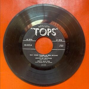 Vintage Vinyl Record 45 rpm
